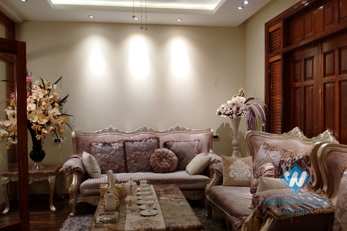 Noble-designed house for rent in Ba Dinh district